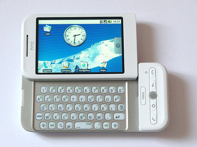 The HTC Dream, src: Wikipedia